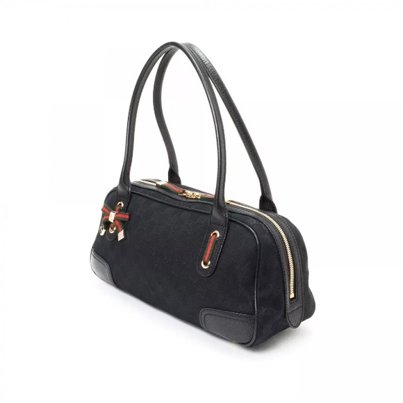 Gucci Handbags - Authentic Gucci Black Boston Princy Satchel Tote
